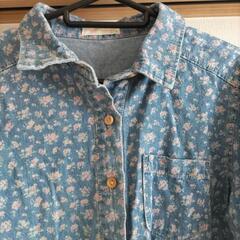 アナップミンピ＊花柄デニムシャツの画像