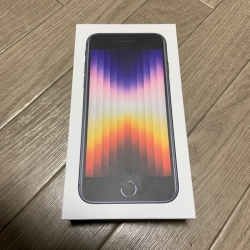 SoftBank iPhone SE3 （第3世代） 64GB ミッドナイト SIMフリー