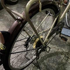 6段ギア自転車　アンテロープファミリー　カフェラテの画像