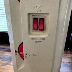 朝日コーポレーション　オイルヒーター 500〜1200W　ES-523Hの画像