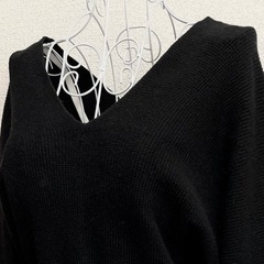 Newlyme Vネック　ニット　プルオーバーの画像