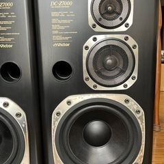 Victorビクター製3ウェイスピーカーシステム左右セット中古の画像