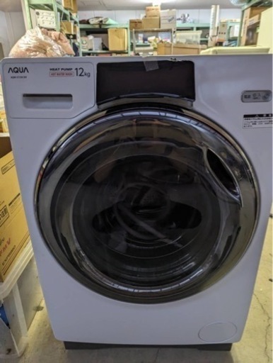 AQUAドラム式洗濯機　2022年　AQW-D12M タッチパネル反応せず