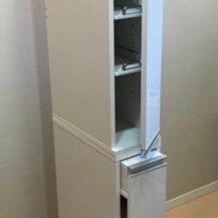 作業のできるワゴン付き隙間ラック(B/20×44.5)の画像
