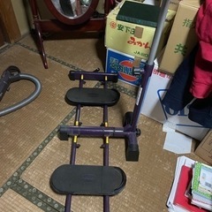 トレ-ニングの機器2つ