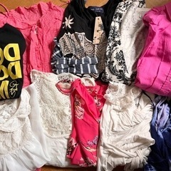 夏服etc新品多数！海外LA購入　10着トップスまとめ売り