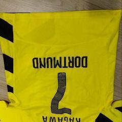 【美品】サッカードルトムント香川レプリカユニフォームの画像