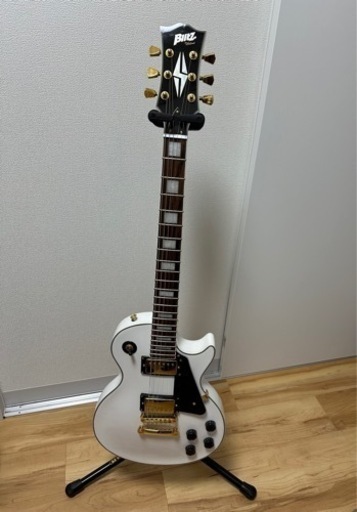 ?緊急出品?　お買い得　レスポール　ギター　エレキギター　ホワイト　美品