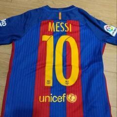 【美品】サッカー★バルセロナ・メッシレプリカユニフォームの画像