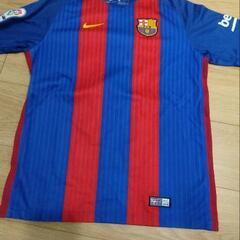 【美品】サッカー★バルセロナ・メッシレプリカユニフォーム