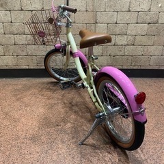 『値下げしました』子供用自転車 16インチ Crystal Candy クリスタルキャンディー ピンク 女児 かわいいの画像