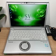 美品＞　10105 新品キーボード　軽量 Panasonic レッツノート CF-SV7 8GB / SSD256 /i5 office Win11