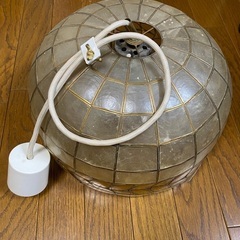 照明　ステンドグラス風ペンダント　LED1個つき