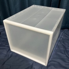 無印良品　収納ケース　引出式　深型の画像