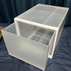 無印良品　収納ケース　引出式　深型の画像