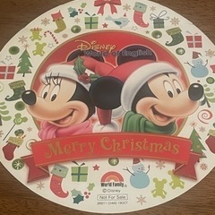 【ミッキーマウス】ニットキャップ　ディズニーシー限定　ニット帽　おまけ：クリスマス特大シールの画像