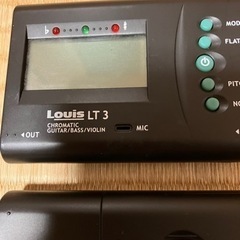 綺麗です　LOUIS LT-3 チューナー　電池式の画像