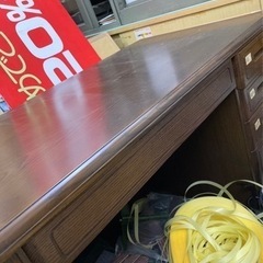 【店舗整理品】木製デスク　の画像