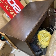 【店舗整理品】木製デスク　