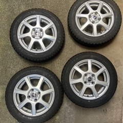 中古　スタッドレスタイヤ　ホイール&タイヤ　4本セット