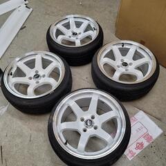 16インチ　8j pcd100 4H Yahoo!オークション -「pcd100 4穴 16インチ 8j」の落札相場