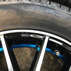 スタッドレスタイヤ　ホイルセット225/55R17の画像