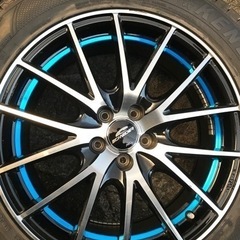 スタッドレスタイヤ　ホイルセット225/55R17の画像