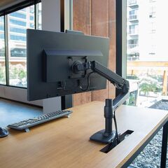 エルゴトロン LX デスクマウントアーム マットブラック 45-241-224の画像