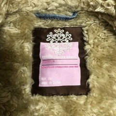 GAP オーセンティッ　デニムボアジャケット　130㎝の画像