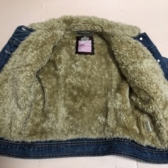 GAP オーセンティッ　デニムボアジャケット　130㎝の画像