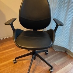 IKEA HATTEFJÄLL ハッテフィェル 本革 オフィスチェア