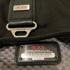 TUMI トゥミ ビジネストラベルバックの画像