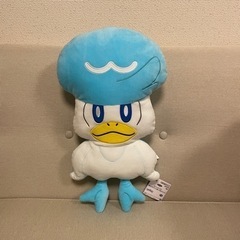 【タグ付き】ポケモン クワッス めちゃでかぬいぐるみクッション