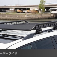 ショウワガレージ　ルーフキャリア　A-x（エー・クロス）Mスーパーワイド　豪州トヨタ純正ルーフレールセット　プラド150の画像