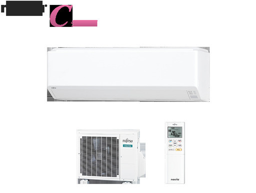 【富士通】ノクリア　エアコン9畳用/100V＜2018年製・10万円相当＞（都内であれば持っていきます。）3台目