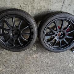 WORK エモーションr11 17インチ 7.0J 4H マッド...