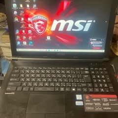 MSi ゲーミングノート　GL62 6QC