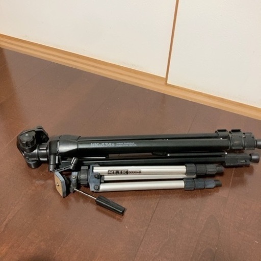 カメラ三脚　2個セット　SLIK 500G-Ⅱ 3133 HK-836B