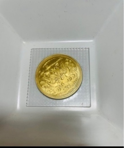 純金10万円金貨　20.0g  御在位60年記念プルーフ
