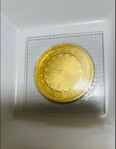 純金10万円金貨　20.0g  御在位60年記念プルーフ