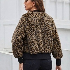 SHEIN ヒョウ柄　ブルゾンの画像