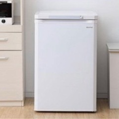 アイリスオーヤマ 冷凍庫85L ホワイト 2021年製