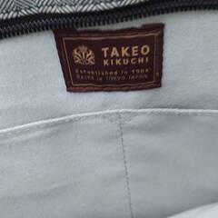 【値下げ3000円⇒1500円⇒1000円】TAKEO　KIKUCHI　ビジネスバッグ　美品の画像
