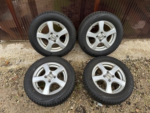 ブリヂストンスタッドレスセット　165/70R14 VRX 20年製造