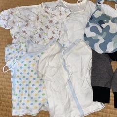 赤ちゃん新生児まとめ売り50〜60センチ肌着の画像