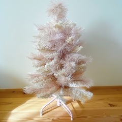 フランフランFrancfranc🎄くすみピンクのツリー 90センチの画像
