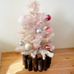 フランフランFrancfranc🎄くすみピンクのツリー 90センチ