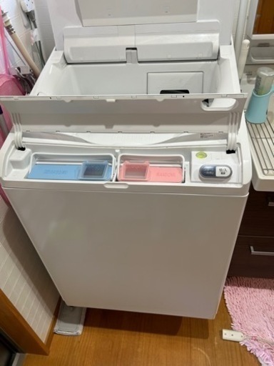 洗剤柔軟剤自動投入縦型洗濯機日立のビートウォシュ洗濯12キロ乾燥6 