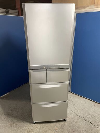 【大容量】三菱 5ドア冷蔵庫 MR-B42R-S 2010年製 通電確認済み 格安 早い者勝ち！ 引取歓迎 配送OK