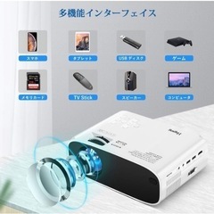 ポータブルLEDプロジェクター　の画像